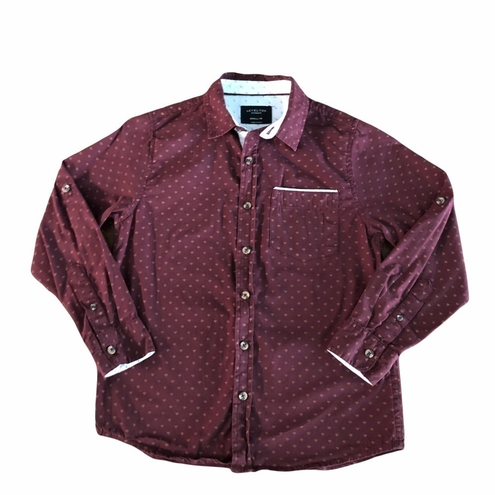 LEVEL TEN - BOYS LONG SLEEVE BUTTON DOWN SHIRT